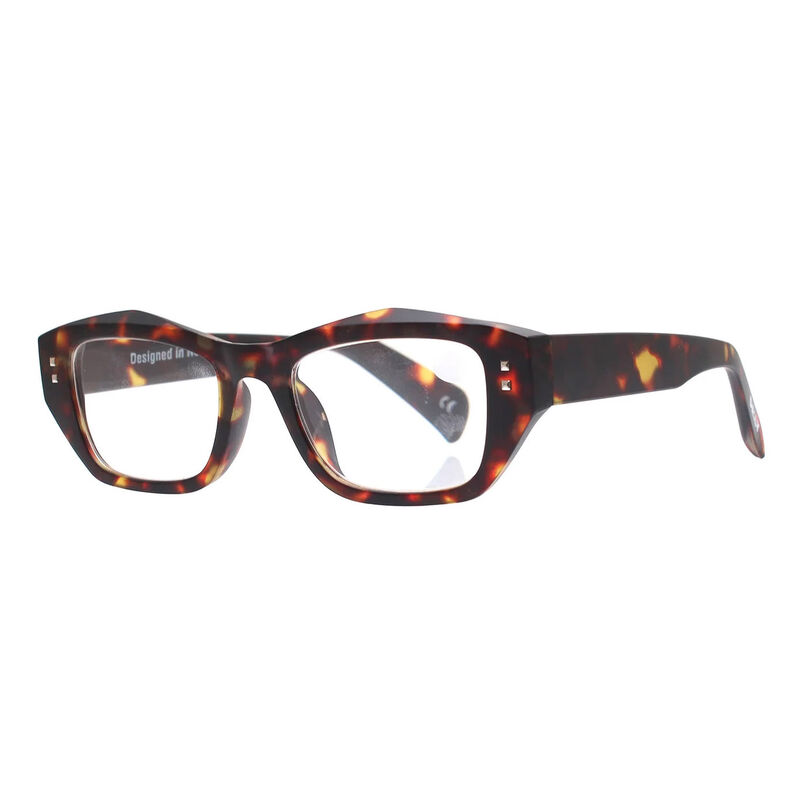 Daily Eyewear 1pm Brown Tort Reading Glasses image number 0
